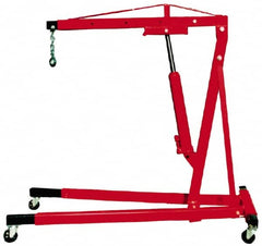 Value Collection - 4,000 Lb Load Capacity, Steel Shop Crane - 2.29', 3.18', 3.93', 4-3/4' Span - Exact Tooling