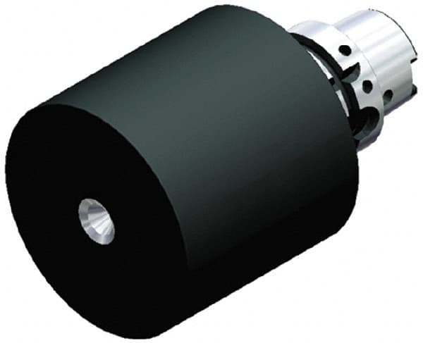 Kennametal - HSK63A Taper Shank, 115.8mm Diameter, Tool Holder Blank - 182mm Overall Length, 150mm Projection Gage Line to Nose End - Exact Tooling