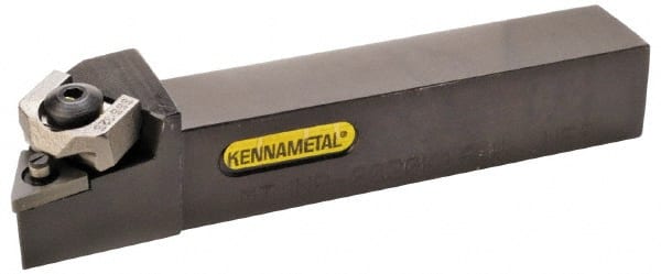 Kennametal - MTJN, Right Hand Cut, 3° Lead Angle, 32mm Shank Height x 25mm Shank Width, Negative Rake Indexable Turning Toolholder - 170mm OAL, TN..2204.. Insert Compatibility, Series Wedgelock - Exact Tooling