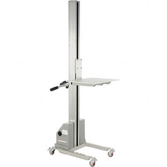 Vestil - 125 Lb Capacity Portable Aluminum Quick Lift Table - 5-1/2" Lift Height, 19" Platform Length x 24" Platform Width - Exact Tooling