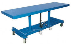 Vestil - 2,000 Lb Capacity Long Deck Mobile Lift Table - 31" Lift Height, 60" Platform Length x 30" Platform Width - Exact Tooling