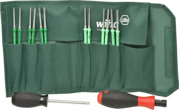 Wiha - 14 Piece Bit Screwdriver - Torx, TorxPlus, Torque Control Set - Exact Tooling