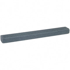 Norton - 10" Long x 1-1/4" Wide x 3/4" Thick, Silicon Carbide Sharpening Stone - Flat Stone, Coarse Grade - Exact Tooling