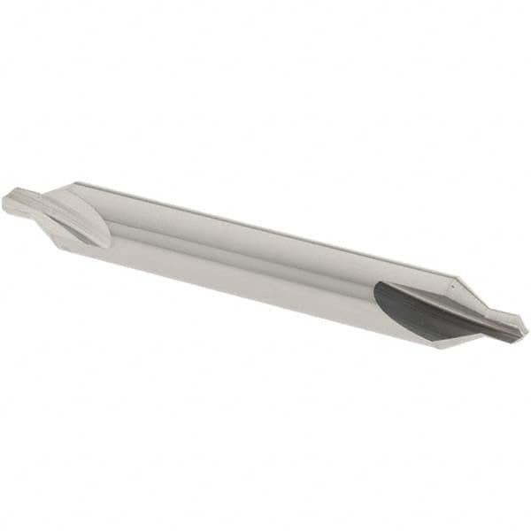 OSG - 1/4 Plain Cut 60° Incl Angle Solid Carbide Combo Drill & Countersink - Exact Tooling
