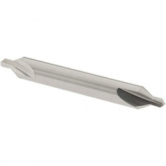 OSG - 1/4 Plain Cut 60° Incl Angle Solid Carbide Combo Drill & Countersink - Exact Tooling