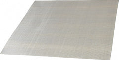 Value Collection - 33 Gage, 0.012 Inch Wire Diameter, 30 x 30 Mesh per Linear Inch, Stainless Steel, Wire Cloth - 0.021 Inch Opening Width, 12 Inch Wide x 12 Inch Stock Length - Exact Tooling