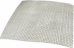 Value Collection - 18 Gage, 0.047 Inch Wire Diameter, 4 x 4 Mesh per Linear Inch, Stainless Steel, Wire Cloth - 0.203 Inch Opening Width, 12 Inch Wide x 12 Inch Stock Length - Exact Tooling