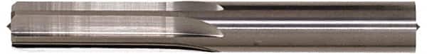 M.A. Ford - 0.2461" Solid Carbide 4 Flute Chucking Reamer - Straight Flute, 0.244" Straight Shank, 25.5mm Flute Length, 76mm OAL - Exact Tooling
