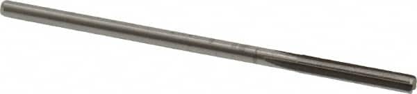 Hertel - 2.5mm Solid Carbide 4 Flute Chucking Reamer - Straight Flute, Straight Shank, 5/8" Flute Length, 2-1/4" OAL - Exact Tooling