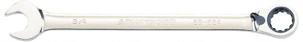 Armstrong - 8mm Combination Wrench - Steel, Polished Finish - Exact Tooling