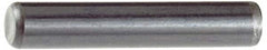 Holo-Krome - 1/2" Diam x 1-1/2" Pin Length 4000 Alloy Steel Oversized Dowel Pin - Black Luster Finish, C 47-58 & C 60 (Surface) Hardness, 1 Beveled & 1 Rounded End - Exact Tooling