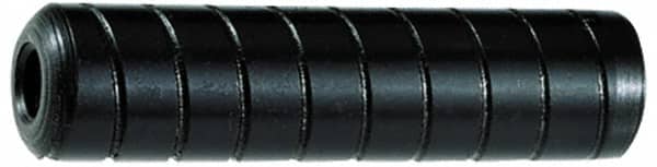Holo-Krome - 1" Diam x 3" Pin Length 4000 Alloy Steel Pull Out Dowel Pin - Black Luster Finish, C 47-58 & C 60 (Surface) Hardness, 1 Beveled & 1 Threaded End - Exact Tooling