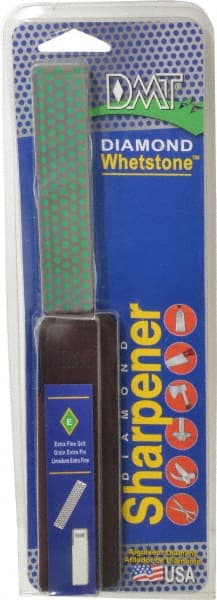 DMT - Extra Fine Grade, Diamond Whetstone Sharpener - 9 Micron, Diamond Area 4.3" Long x 7/8" Wide - Exact Tooling