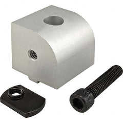 80/20 Inc. - 1-1/2" Wide x 1-1/2" High x 1-1/2" Long Open Shelving 90 Degree Pivot Nub - Exact Tooling