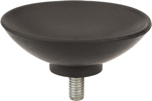 Gast - Air Compressor Rubber Suction Foot - Use with Gast Vacuum/Pressure Pumps - Exact Tooling