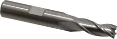 OSG - #10-24 UNC, 2 Flute, Oxide Finish, High Speed Steel Spiral Point Tap - Plug Chamfer, Right Hand Thread, 2-3/8" OAL, 7/8" Thread Length, 0.194" Shank Diam, 2B/3B Class of Fit, Series 105A - Exact Tooling