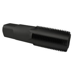 OSG - 3/4-14 NPT Thread, 5 Flute Standard Pipe Tap - 3-1/4" OAL, 1-3/8" Thread Length, 29/32" Shank Diam, Oxide Finish, High Speed Steel - Exact Tooling