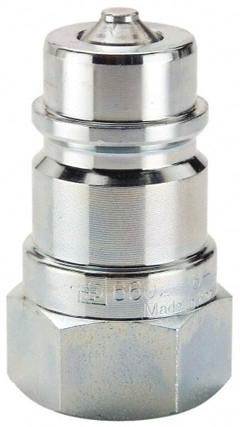Parker - 7/8-14 SAE Steel Hydraulic Hose O-Ring Boss Nipple & Female Fitting - 4,000 psi - Exact Tooling