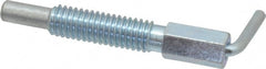 Gibraltar - 3/8-16, 1.18" Thread Length, 1/4" Plunger Diam, 0.75 Lb Init to 3.75 Lb Final End Force, Steel L Handle Plunger - 2" Body Length, 1.31" Length Under Head, 0.56" Plunger Projection - Exact Tooling