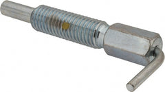 Gibraltar - 5/8-11, 1.82" Thread Length, 0.38" Plunger Diam, 1 Lb Init to 5 Lb Final End Force, Steel L Handle Plunger - 3.05" Body Length, 2" Length Under Head, Locking Element, 1" Plunger Projection - Exact Tooling