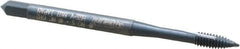 OSG - #5-40 UNC, 2 Flute, Oxide Finish, Vanadium High Speed Steel Spiral Point Tap - Plug Chamfer, Right Hand Thread, 1-15/16" OAL, 5/8" Thread Length, 0.141" Shank Diam, 2B/3B Class of Fit, Series 300 - Exact Tooling