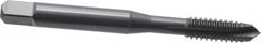 OSG - 1/4-20 UNC, 3 Flute, Oxide Finish, Vanadium High Speed Steel Spiral Point Tap - Plug Chamfer, Right Hand Thread, 2-1/2" OAL, 1" Thread Length, 0.255" Shank Diam, 2B Class of Fit, Series 300 - Exact Tooling