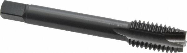 OSG - 1/2-13 UNC, 3 Flute, Oxide Finish, Vanadium High Speed Steel Spiral Point Tap - Plug Chamfer, Right Hand Thread, 3-3/8" OAL, 1-21/32" Thread Length, 0.367" Shank Diam, 3B Class of Fit, Series 300 - Exact Tooling
