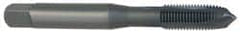 OSG - 1/4-28 UNF, H2, 3 Flutes, Plug Chamfer, Oxide Finish, Vanadium High Speed Steel Spiral Point STI Tap - 2-1/2" OAL, 0.255" Shank Diam, 1" Thread Length, 0.191" Square Size, Series 301 - Exact Tooling