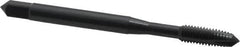 OSG - #10-32 UNF, 3 Flute, Oxide Finish, Powdered Metal Spiral Point Tap - Plug Chamfer, Right Hand Thread, 2-3/8" OAL, 7/8" Thread Length, 0.194" Shank Diam, 2B Class of Fit, Series 312 - Exact Tooling