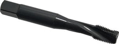 OSG - 3/8-24 UNF 3 Flute 3B Modified Bottoming Spiral Flute Tap - Powdered Metal, Oxide Finish, 2-15/16" OAL, Right Hand Flute, Right Hand Thread, H3, Series 313 - Exact Tooling