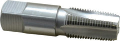 OSG - 3/8-18 NPT Thread, 4 Flute Standard Pipe Tap - 2-9/16" OAL, 1-1/16" Thread Length, 0.7" Shank Diam, Bright Finish, Cobalt - Exact Tooling