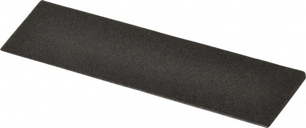 Made in USA - 4" Long x 1" Wide x 1/8" Thick, Aluminum Oxide Sharpening Stone - Knife, Coarse Grade - Exact Tooling