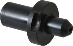 Gibraltar - 0.3584" Nose Diam, 1/2" Nose Length, 7/8" Collar Diam, Slip Fit Round Straight Locating Pin - Low Carbon Steel, 1/2" Tail Diam, 1-1/2" OAL, +0.0000" Tolerance - Exact Tooling