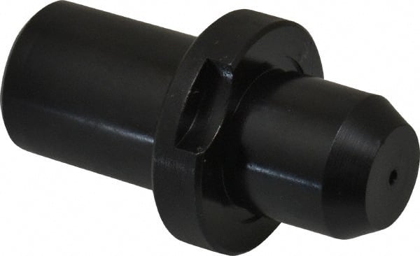 Gibraltar - 0.6855" Nose Diam, 11/16" Nose Length, 1-1/8" Collar Diam, Slip Fit Round Straight Locating Pin - Low Carbon Steel, 3/4" Tail Diam, 1-15/16" OAL, +0.0000" Tolerance - Exact Tooling