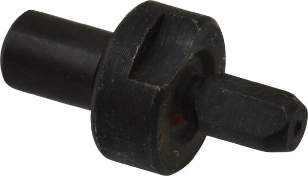 Gibraltar - 0.2495" Nose Diam, 7/16" Nose Length, 5/8" Collar Diam, Slip Fit Diamond Straight Locating Pin - Low Carbon Steel, 5/16" Tail Diam, 1-3/16" OAL, Relieved, +0.0000" Tolerance - Exact Tooling