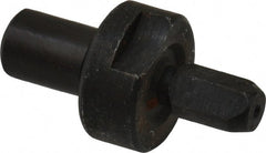 Gibraltar - 0.2495" Nose Diam, 7/16" Nose Length, 5/8" Collar Diam, Slip Fit Diamond Straight Locating Pin - Low Carbon Steel, 5/16" Tail Diam, 1-3/16" OAL, Relieved, +0.0000" Tolerance - Exact Tooling