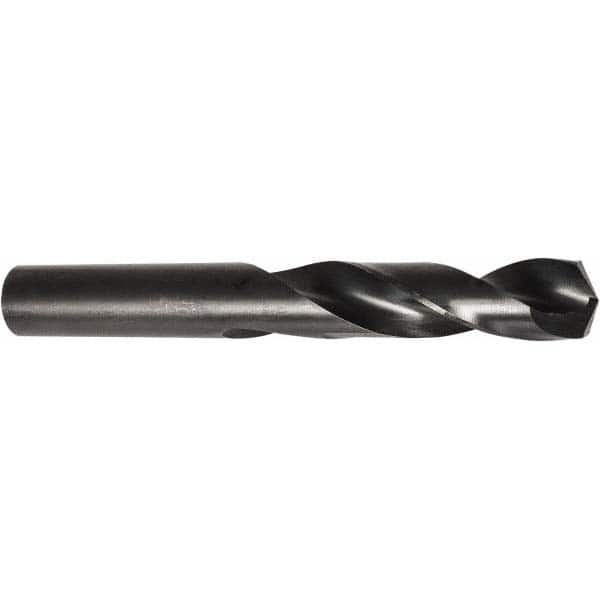 DORMER - 11.6mm 135° Spiral Flute High Speed Steel Screw Machine Drill Bit - Exact Tooling