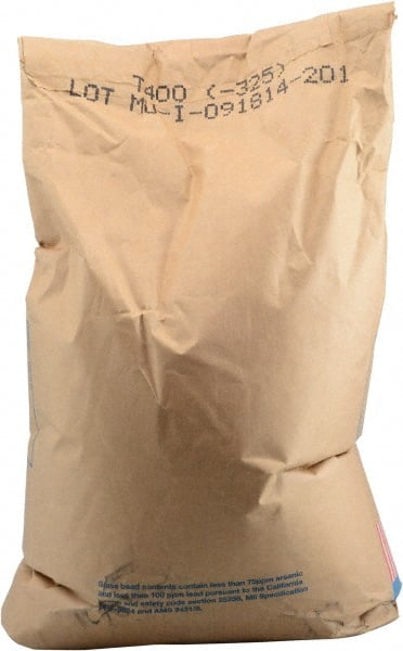 Econoline - Smooth Crushed Glass - 270 to 1,000 Grit, 50 Lb - Exact Tooling