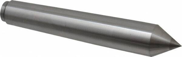 Riten - 1-1/4" Head Diam, Carbide-Tipped Steel Standard Point Solid Dead Center - Jarno 10 Taper, 1-1/4" Point Diam, 2" Point Length, 7-1/2" OAL - Exact Tooling