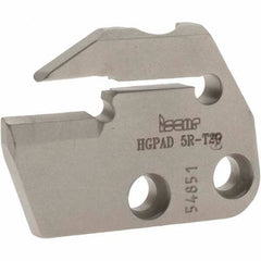 Iscar - Right Hand Cut, 5mm Insert Width, Cutoff & Grooving Support Blade for Indexables - 20mm Max Depth of Cut, 6mm Head Projection - Exact Tooling