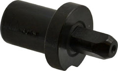 Gibraltar - 0.498" Nose Diam, 11/16" Nose Length, 1-1/8" Collar Diam, Slip Fit Diamond Straight Locating Pin - Low Carbon Steel, 3/4" Tail Diam, 1-15/16" OAL, Relieved, +0.0000" Tolerance - Exact Tooling