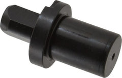 Gibraltar - 0.623" Nose Diam, 11/16" Nose Length, 1-1/8" Collar Diam, Slip Fit Diamond Straight Locating Pin - Low Carbon Steel, 3/4" Tail Diam, 1-15/16" OAL, Relieved, +0.0000" Tolerance - Exact Tooling