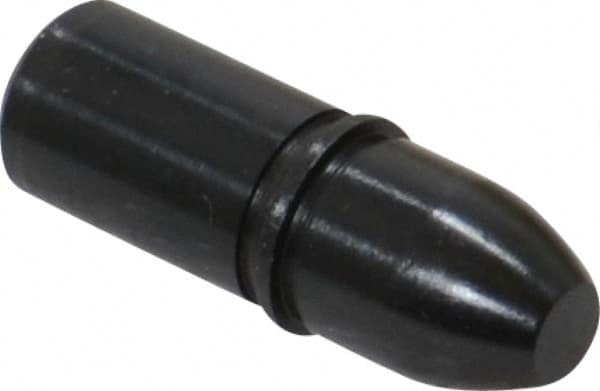 Gibraltar - 0.3124" Nose Diam, 0.157" Nose Length, 0.344" Collar Diam, Bullet Straight Locating Pin - Steel, 0.3141" Tail Diam, 1/2" Tail Length, 0.939" OAL, +0.0000" Tolerance - Exact Tooling