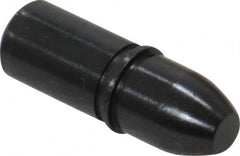Gibraltar - 0.3124" Nose Diam, 0.157" Nose Length, 0.344" Collar Diam, Bullet Straight Locating Pin - Steel, 0.3141" Tail Diam, 1/2" Tail Length, 0.939" OAL, +0.0000" Tolerance - Exact Tooling