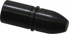 Gibraltar - 0.3749" Nose Diam, 0.187" Nose Length, 0.407" Collar Diam, Bullet Straight Locating Pin - Steel, 0.3766" Tail Diam, 1/2" Tail Length, 1.032" OAL, +0.0000" Tolerance - Exact Tooling