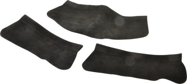 3M - Leather Helmet Throat for PAPR/SAR Headgear - Black, Compatible with Speedglas Helmets - Exact Tooling