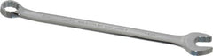 Proto - 7/16" Offset Combination Wrench - 15° Offset Angle, 6-29/32" OAL, Steel, Chrome Finish - Exact Tooling
