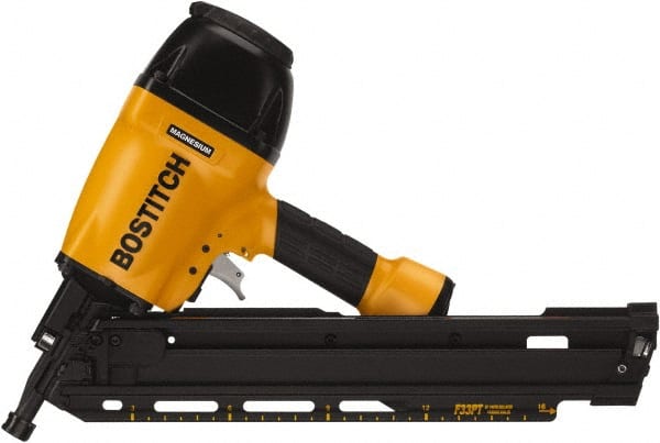Stanley Bostitch - 1-1/2 to 3-1/2" Nail Length, 10 Gauge Framing Air Nailer - 70 to 100 psi - Exact Tooling