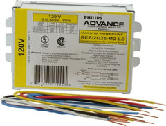 Philips Advance - 2 Lamp, 120 Volt, 0.48 Amp, 0 to 39 Watt, Programmed Start, Electronic, Dimmable Fluorescent Ballast - 1.00/0.05 Ballast Factor - Exact Tooling