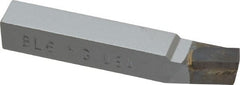 Accupro - 3/8 x 3/8" Shank, Lead Angle Turning Single Point Tool Bit - BL-6, Grade Micrograin - Exact Tooling